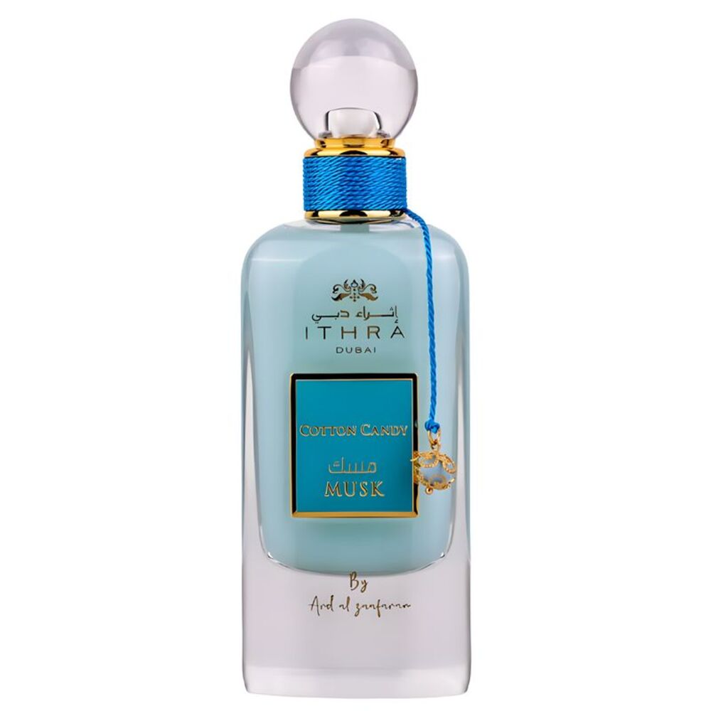 Ard Al Zaafaran Ithra Dubai Cotton Candy Musk EDP Spray for Women 3.4 oz - New